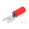 Te Connectivity Fork Terminal, #6, M3.5 Stud Size, 300 V, Nylon Insulated, Red 8-1377173-5 - alternate 1